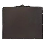 Specchio da parete decorativo in metallo, finitura bronzo antico, 73,5 x 94 cm: rettangolare, nessun assemblaggio richiesto, include accessori per il montaggio