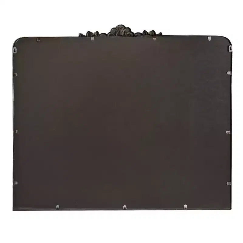 Specchio da parete decorativo in metallo, finitura bronzo antico, 73,5 x 94 cm: rettangolare, nessun assemblaggio richiesto, include accessori per il montaggio