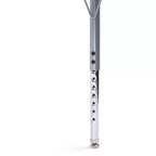 Set Tavolo e Sedie per Attività 24x48 Tavolo con Bordo Grigio Spruzzato e Gambe Regolabili e 4 Sedie da Aula ZUUL Blu da 12
