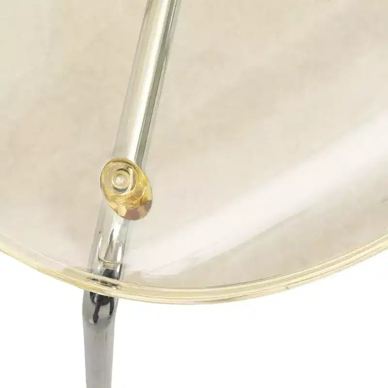 Set da Pranzo 5 Pezzi Bianco - Tavolo Rotondo e 4 Sedie da Pranzo Ergonomiche in Plastica