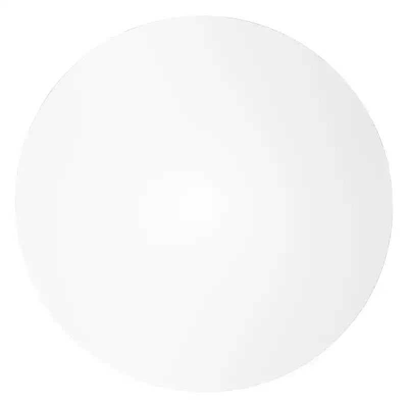Set da Pranzo 5 Pezzi Bianco - Tavolo Rotondo e 4 Sedie da Pranzo Ergonomiche in Plastica