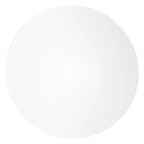Set da Pranzo 5 Pezzi Bianco - Tavolo Rotondo e 4 Sedie da Pranzo Ergonomiche in Plastica