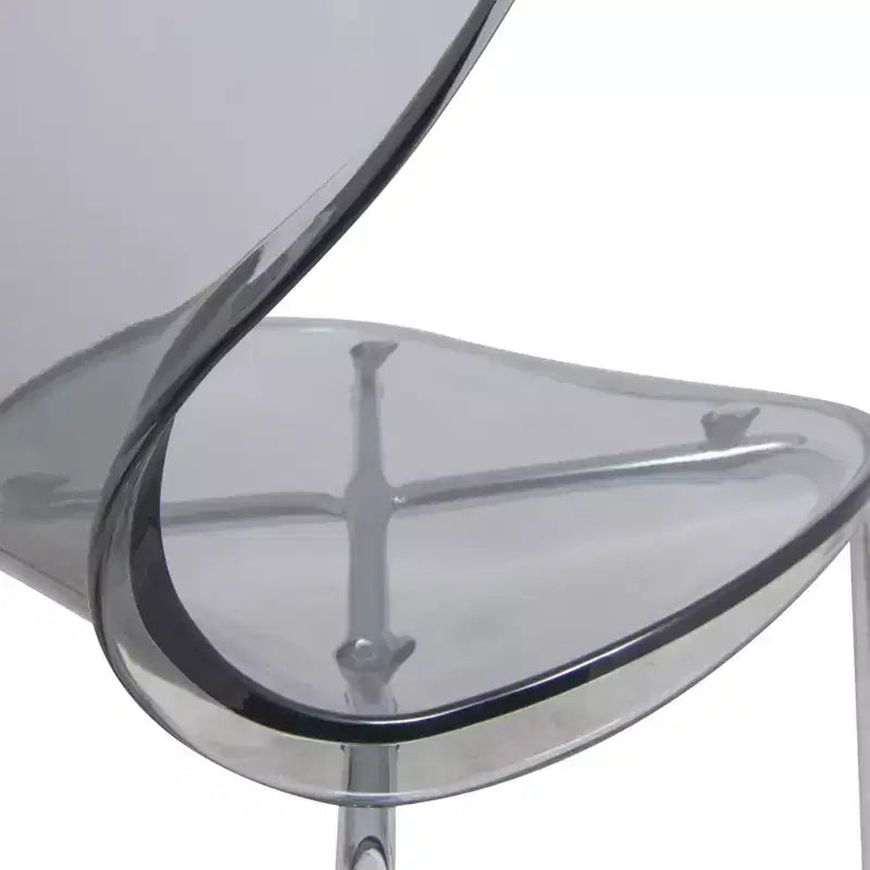 Set da Pranzo 5 Pezzi Bianco - Tavolo Rotondo e 4 Sedie da Pranzo Ergonomiche in Plastica