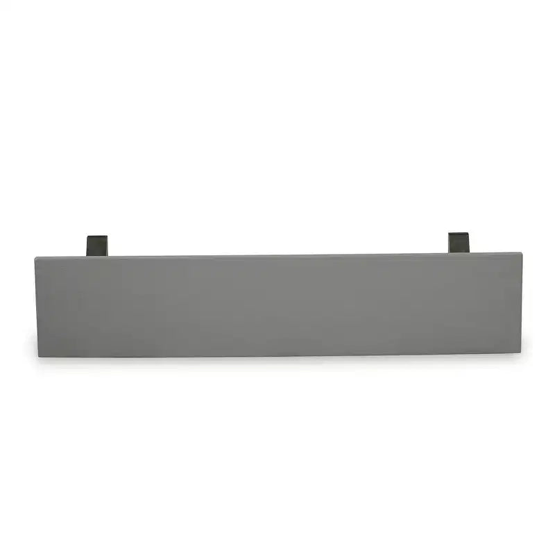 Panca Moderna per Tavolo da Pranzo con Seduta in Legno, 72x15x18 Pollici, Nero Spazzolato