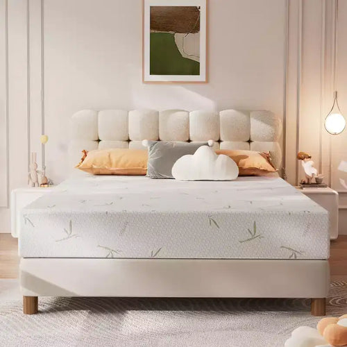 Materasso in Memory Foam da 10 pollici, medio-rigido, rinfrescante