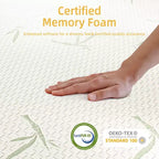 Materasso in Memory Foam da 10 pollici, medio-rigido, rinfrescante