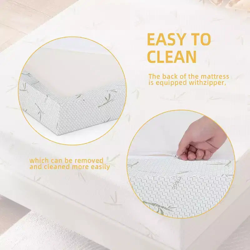 Materasso in Memory Foam da 10 pollici, medio-rigido, rinfrescante