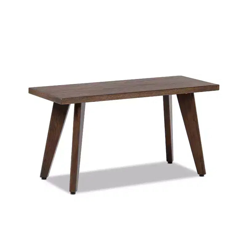 Panca in rovere massello rosso da 35,5 pollici