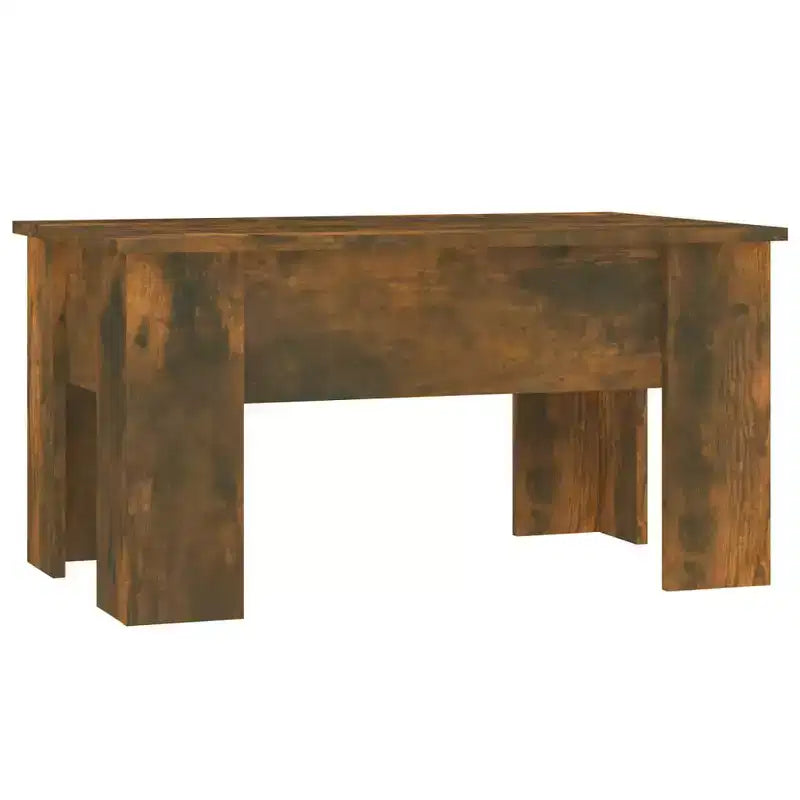 Tavolino Rovere Affumicato Legno Ingegnerizzato Medio