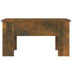 Tavolino Rovere Affumicato Legno Ingegnerizzato Medio
