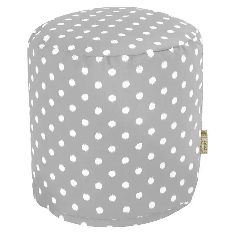 Pouf Ikat a pois