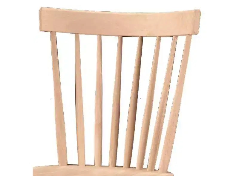 Sedia non finita: Legno massello, Parawood, Senza braccioli