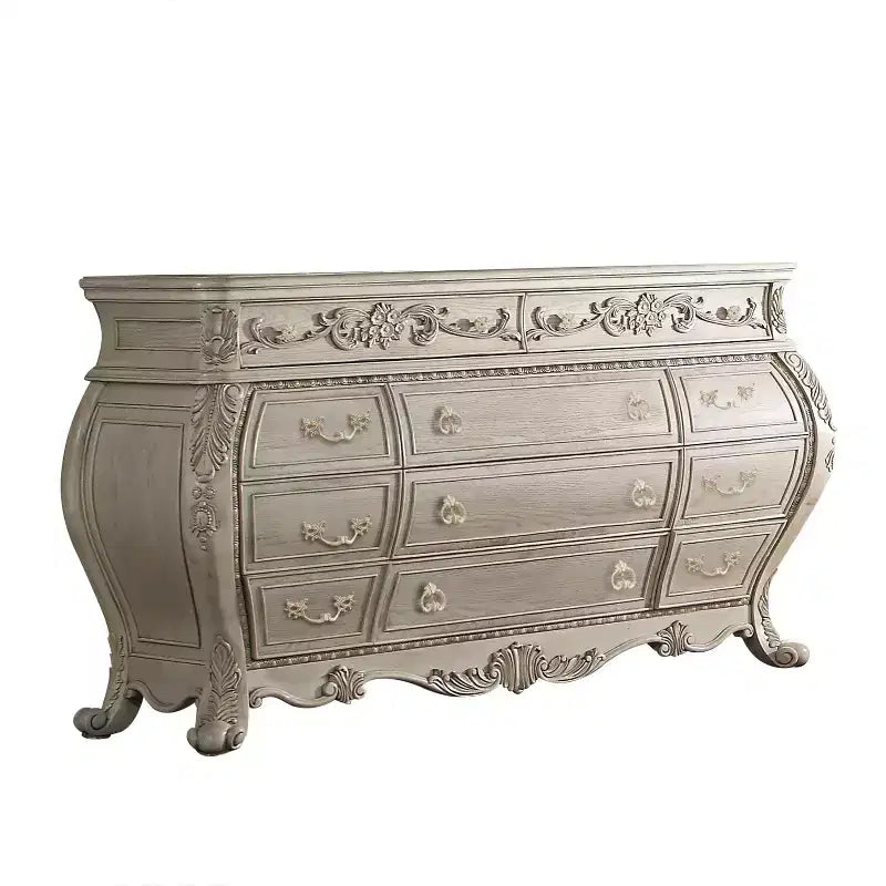 Comò finitura bianco anticato